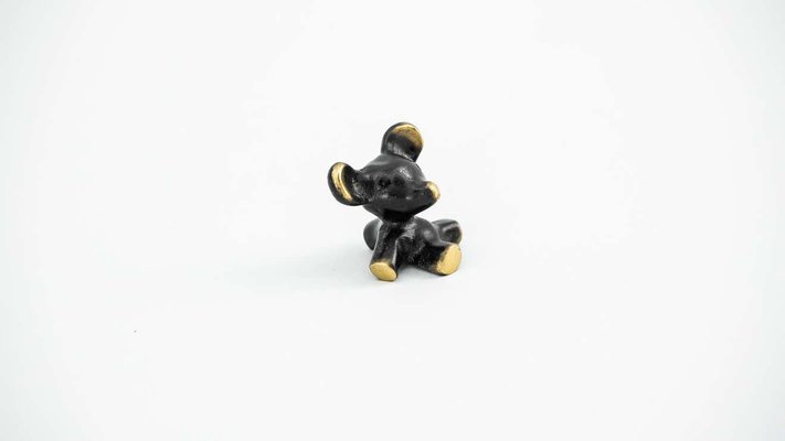 Small Bear Figurine by Walter Bosse, 1950s-SPD-1140047