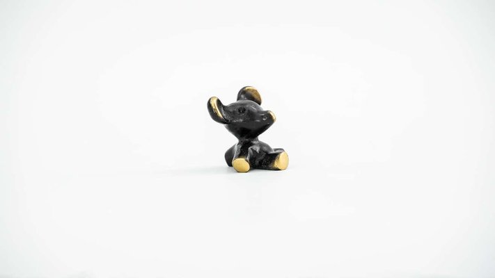 Small Bear Figurine by Walter Bosse, 1950s-SPD-1140047