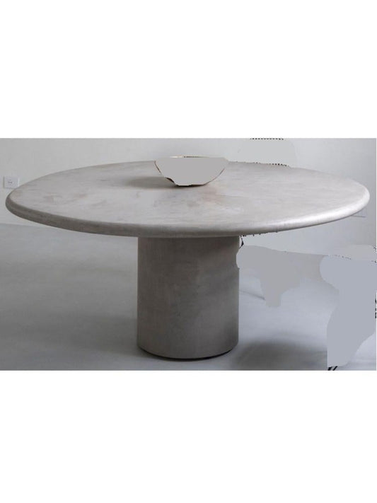 Small Beton Ciré Table Ronde