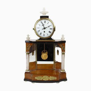 Small Biedermeier Clock, Austria, 1820-KMT-1284549