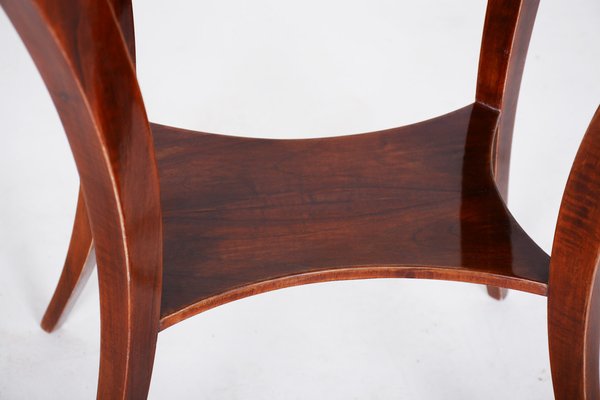 Small Biedermeier Table in Walnut, 1830s-WHY-1768447