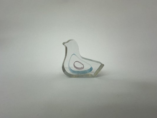 Small Bird Sculpture by Bertil Vallien for Kosta Boda, 1990s-BGP-1813969