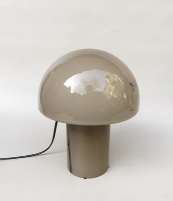 Small Black-Orange Mushroom Luminaire Table Lamp from Peill & Putzler, 1970s-EY-1251730