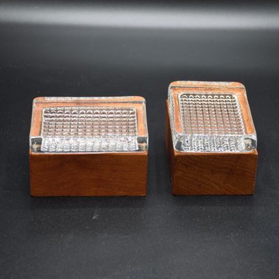 Small Boxes by Bengt Edenfalk for Skruf, Sweden, 1960s, Set of 2-RNM-1415016