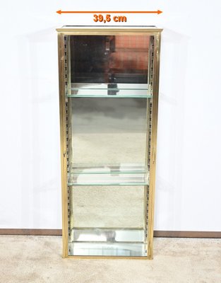 Small Brass Display Case, 1930s-RVK-1806949