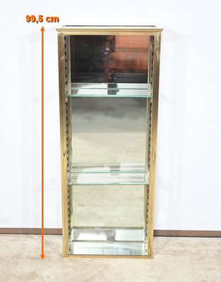 Small Brass Display Case, 1930s-RVK-1806949