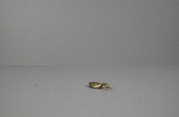 Small Brass Duck Hand Charm, Taiwan-VLO-1162478