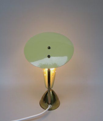 Small Brass Table Lights from Hersteller Homeshade Company Ltd, 1950s, Set of 2-EY-1763371