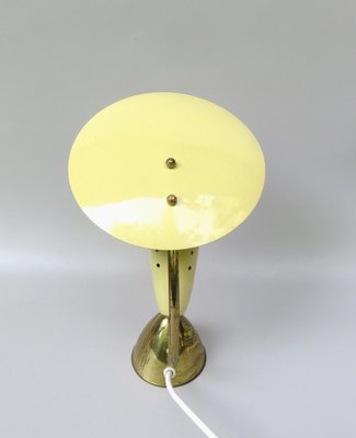 Small Brass Table Lights from Hersteller Homeshade Company Ltd, 1950s, Set of 2-EY-1763371