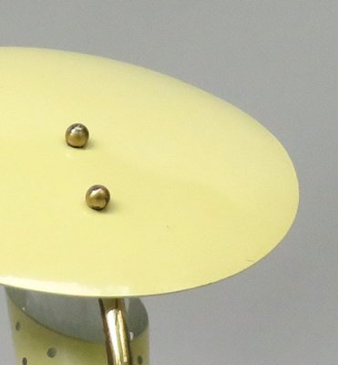 Small Brass Table Lights from Hersteller Homeshade Company Ltd, 1950s, Set of 2-EY-1763371