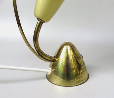 Small Brass Table Lights from Hersteller Homeshade Company Ltd, 1950s, Set of 2-EY-1763371