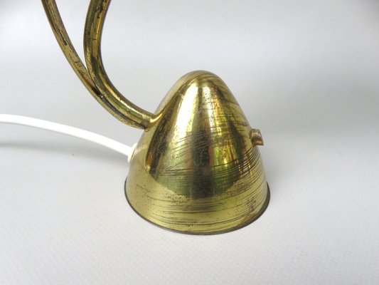 Small Brass Table Lights from Hersteller Homeshade Company Ltd, 1950s, Set of 2-EY-1763371