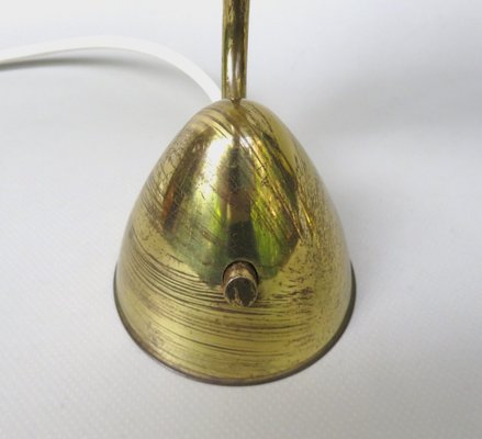 Small Brass Table Lights from Hersteller Homeshade Company Ltd, 1950s, Set of 2-EY-1763371