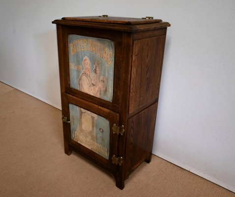 Small Cabinet in Oak, 1940s-RVK-1394757