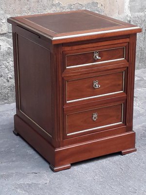 Small Cabinet with Drawers in Mahogany-AKA-1393772