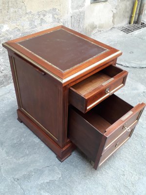 Small Cabinet with Drawers in Mahogany-AKA-1393772