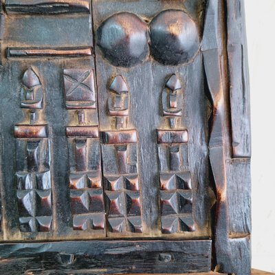 Small Carved Granary Door, 1970s-FRB-1754487