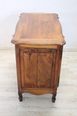 Small Carved Walnut Cabinet, 1920s-DCO-1161029