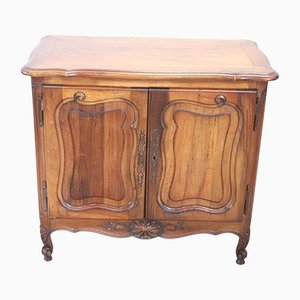 Small Carved Walnut Cabinet, 1920s-DCO-1161029