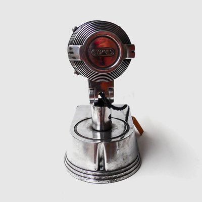 Small Cast Aluminum & Iron Projector Table Lamp-PSG-1315514