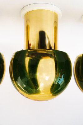 Small Ceiling Lamps from Glashütte Limburg, Germany, 1970s, Set of 3-SPD-1784116