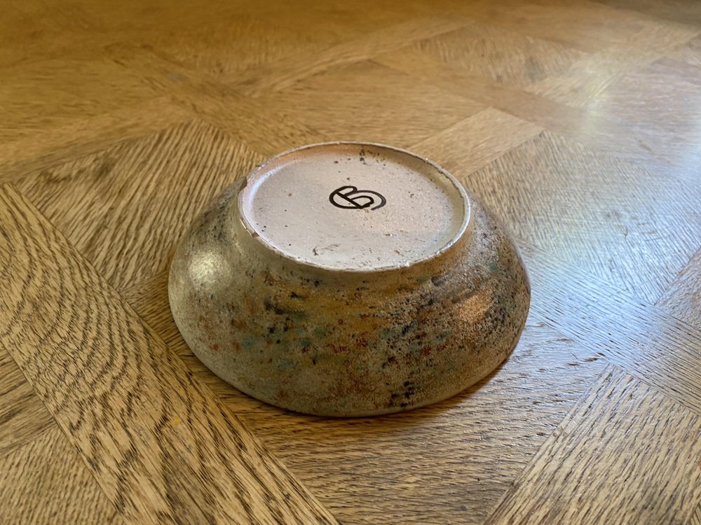 Small Ceramic Bowl by Bernard Buffat