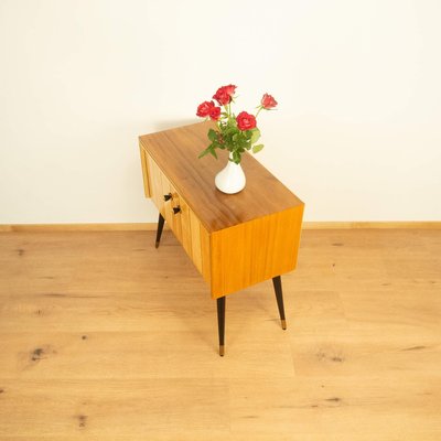 Small Chest of Drawers with Vertical Decorative Stripes, 1960s-PRK-2004536