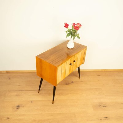 Small Chest of Drawers with Vertical Decorative Stripes, 1960s-PRK-2004536