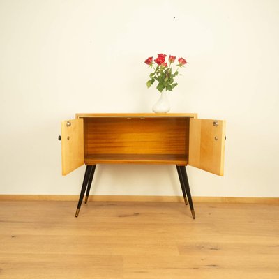 Small Chest of Drawers with Vertical Decorative Stripes, 1960s-PRK-2004536