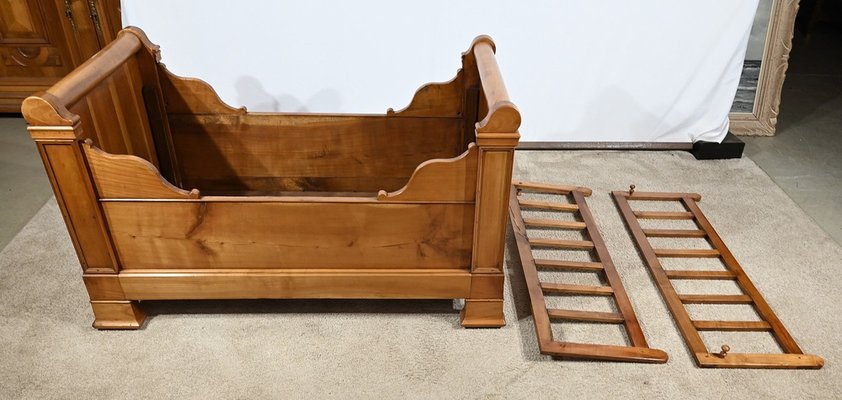 Small Children's Bed in Cherry, 1900-RVK-1824770