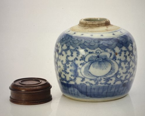 Small Chinese Pot, 1870s-VAP-2028956