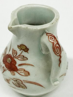 Small Chinese Red Iron & Gilt Porcelain Jug, Kangxi-UCH-1224795