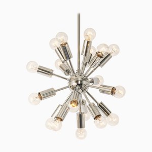 Small Chrome Sputnik Atomium Pendant from Cosack, Germany, 1970s-UGR-1085259