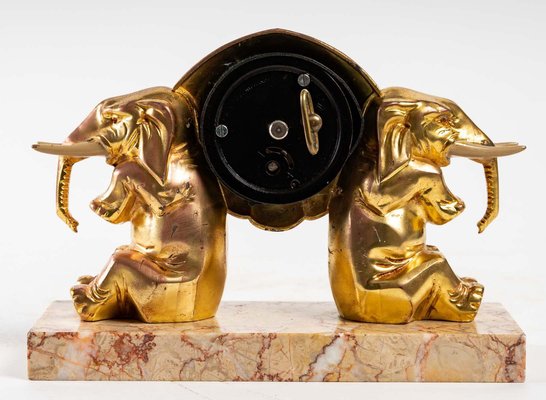 Small Clock with Elephants-WFS-1241480