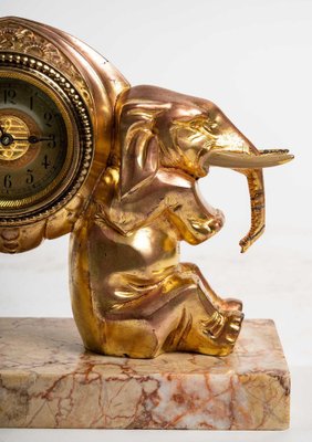 Small Clock with Elephants-WFS-1241480