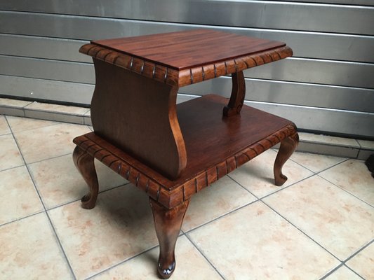 Small Coffee Table with Shelf, 1950s-WQQ-848121