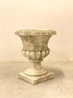 Small Concrete Vase, 1970s-NPC-1325154