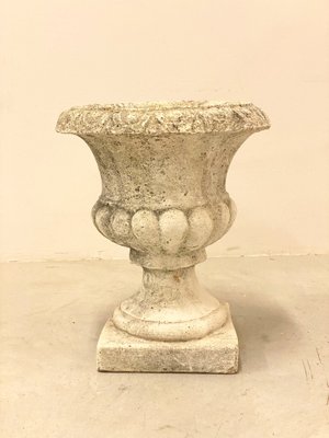 Small Concrete Vase, 1970s-NPC-1325154