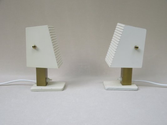 Small Cubist Table Lamps from Hillebrand, 1960s, Set of 2-EY-900406