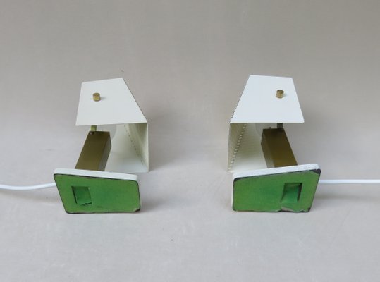 Small Cubist Table Lamps from Hillebrand, 1960s, Set of 2-EY-900406