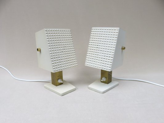 Small Cubist Table Lamps from Hillebrand, 1960s, Set of 2-EY-900406