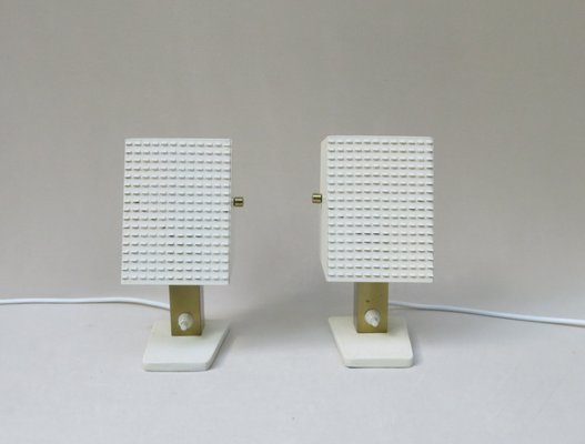 Small Cubist Table Lamps from Hillebrand, 1960s, Set of 2-EY-900406