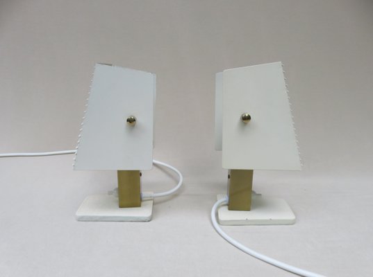 Small Cubist Table Lamps from Hillebrand, 1960s, Set of 2-EY-900406