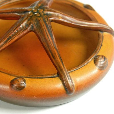 Small Danish Art Nouveau Ceramic Dish from Ipsen, 1920s-GIW-857387