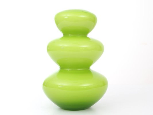 Small Danish Blown Glass Vase by Pernille Bülow, 1990s-PI-601404