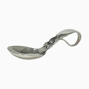 Small Danish Cactus Tea Spoon in Silver from Georg Jensen, 1932-UCH-1251146