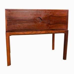 Small Danish Rosewood Model 384 Chest of Drawers for Aksel Kjersgaard, 1960s-EMB-1449193