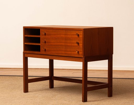 Small Danish Sideboard in Teak, 1960s-JE-1261311