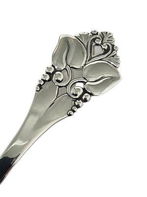 Small Danish Silver Tea Spoon by Johannes Siggaard, 1947-UCH-1251143