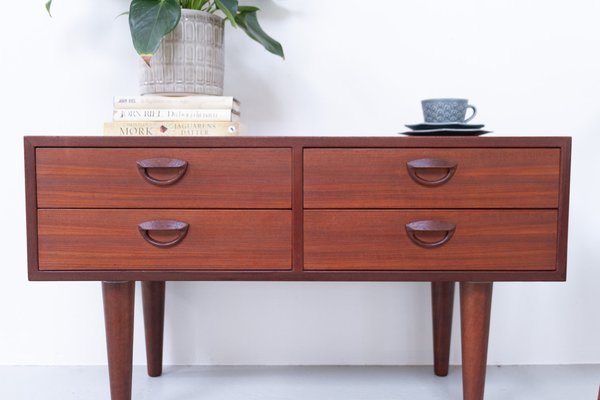 Small Danish Teak Chest of Drawers by Kai Kristiansen for FM, 1960s-WIX-1705092